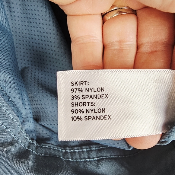 Duluth Teal Skort Plus Size 16W - Picture 12 of 12